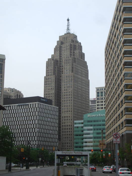 Penobscot Building in downtown Detroit.