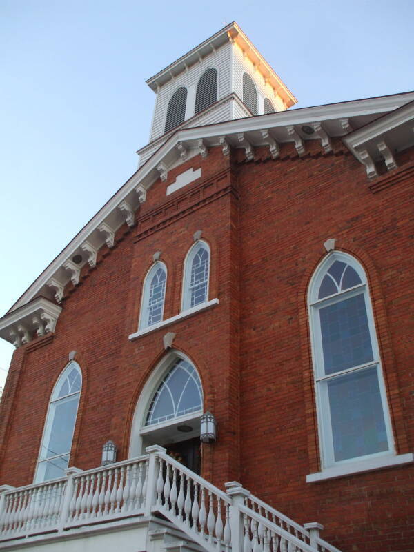 Baptist Church where Martin Luther King preached in Montgomery, Alabama.