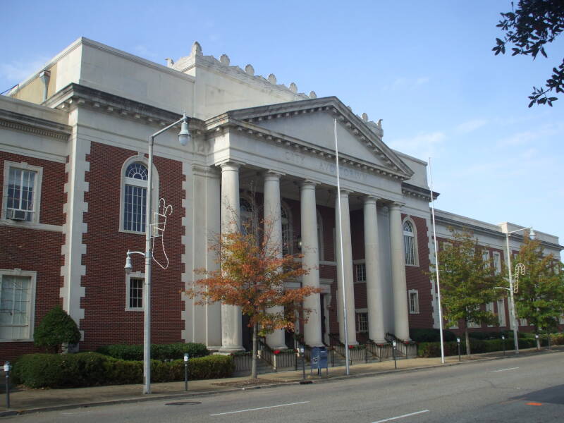 Municipal Auditorium in Montgomery, Alabama, site of Hank Williams' funeral.