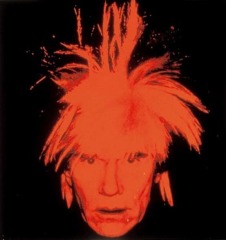 Self-portrait by Andy Warhol.