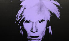 Self-portrait by Andy Warhol.