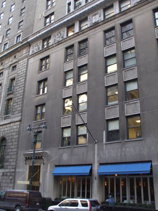 Business buildings at 52 Vanderbilt Avenue in New York.