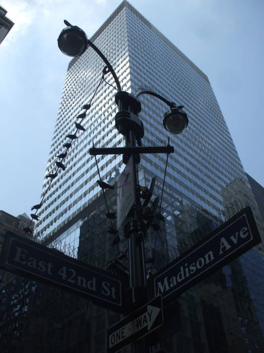 The Baxter Building, southwest corner of 42nd Street and Madison Avenue.