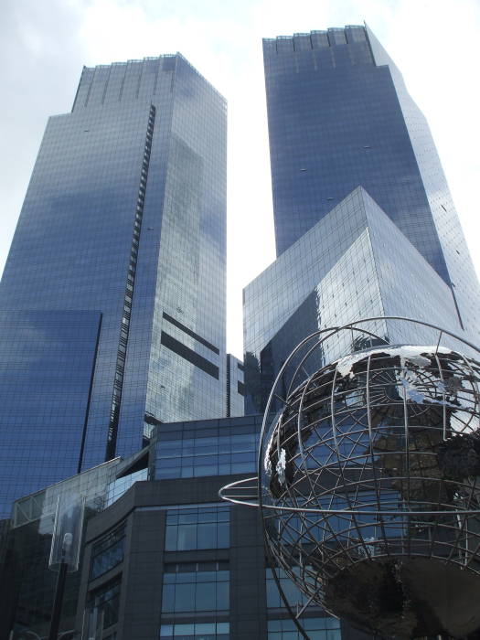 Stark Tower at Columbus Circle in Manhattan.