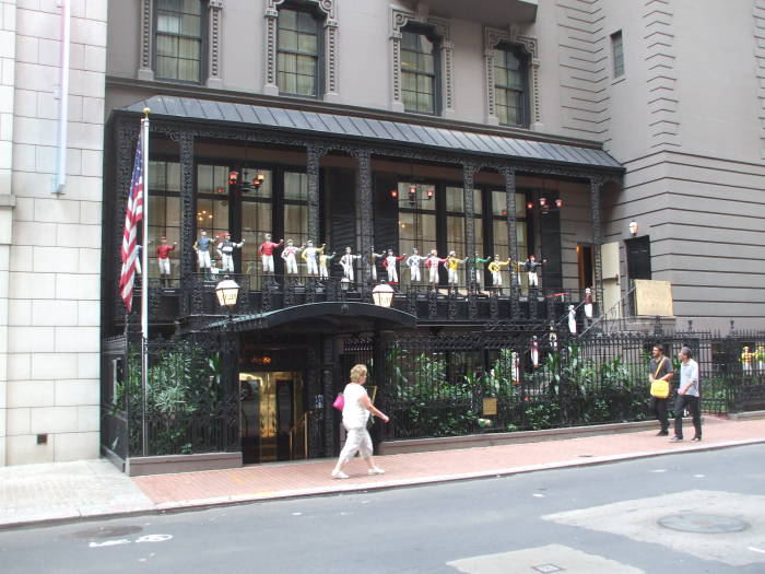 Speakeasy on 52nd Street in Midtown Manhattan, where Nick Charles was waiting for Nora at the opening of 'The Thin Man'.