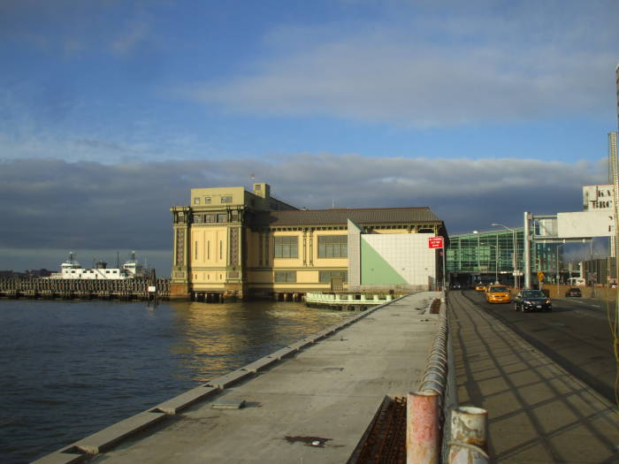 East River Bikeway, Governors Island Ferry Terminal, Staten Island Ferry Terminal.