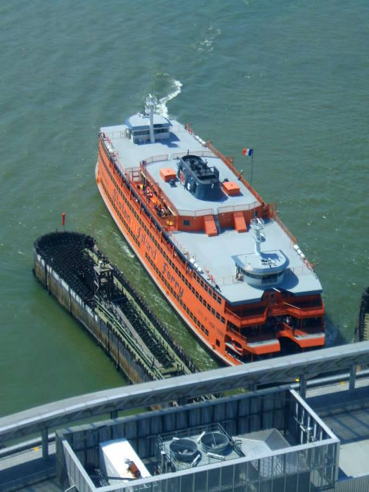 Staten Island Ferry Terminal.