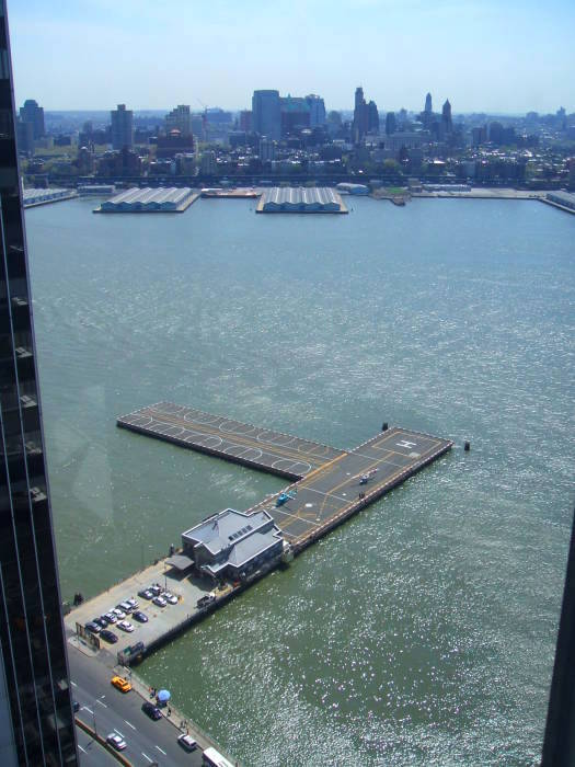 Downtown Manhattan Heliport.