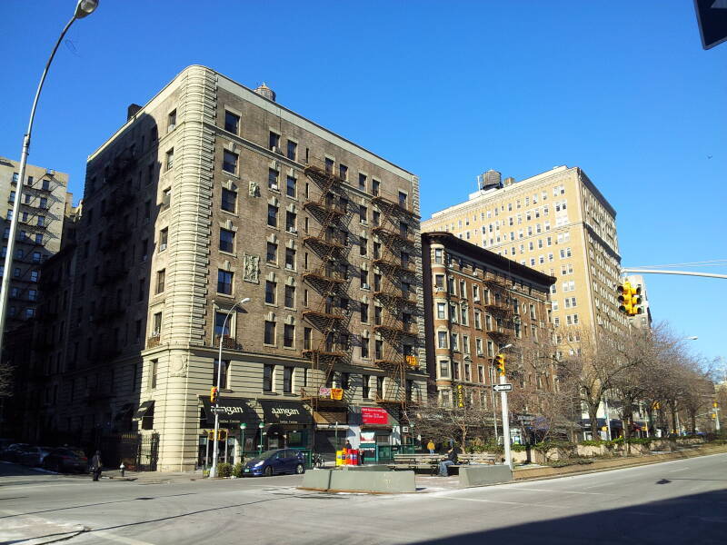 Broadway at West 103rd Street on the Upper West Side of Manhattan.