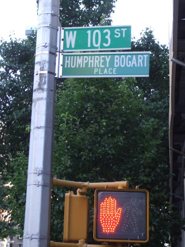 West 103rd Street between Broadway and Riverside Park.