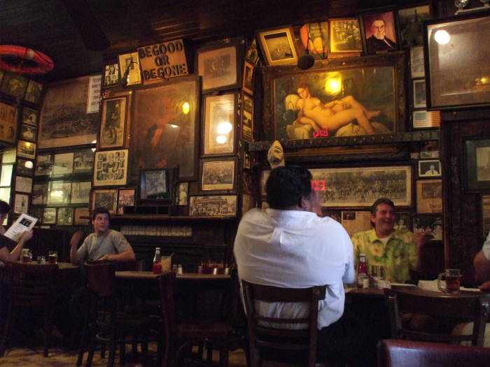 McSorley's Old Ale House, East Village, New York.