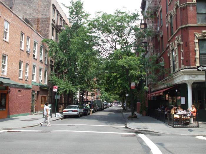 Hunter S Thompson residence in Greenwich Village, in New York.