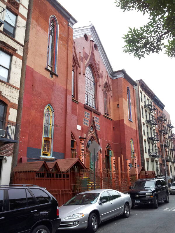 Angel Orensanz Foundation on Norfolk Street on the Lower East Side.