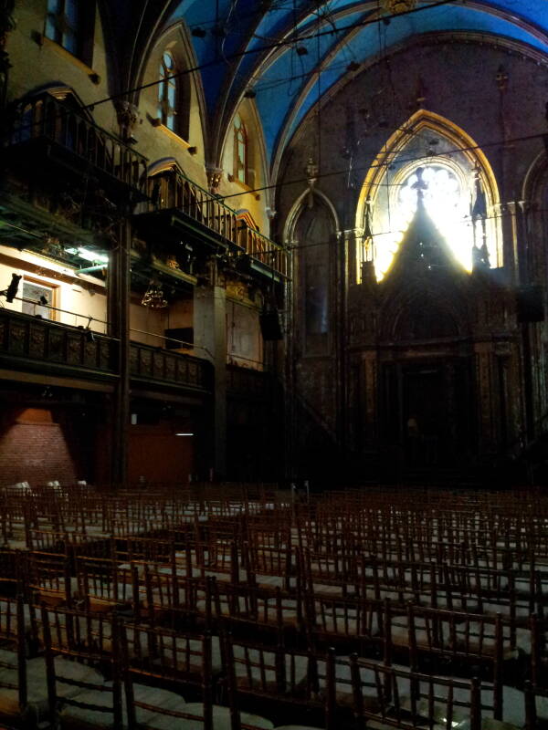 Angel Orensanz Foundation on Norfolk Street on the Lower East Side.