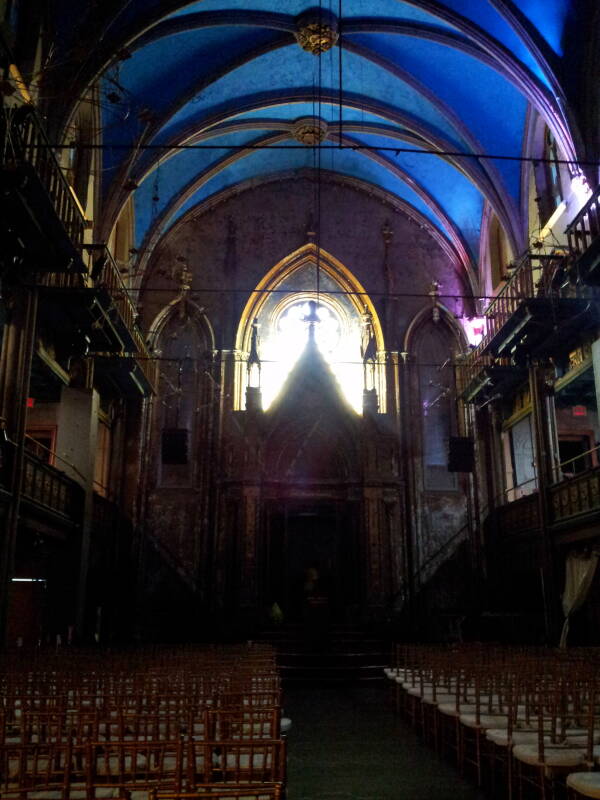 Angel Orensanz Foundation on Norfolk Street on the Lower East Side.