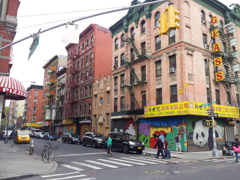 Kehila Kedosha Janina Romaniote synagogue on Broome Street on the Lower East Side.