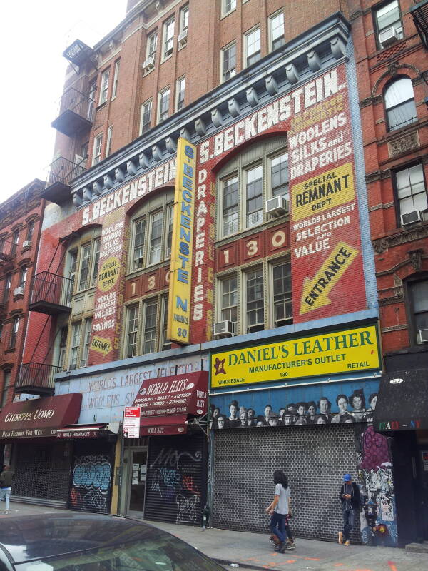 Orchard Street on the Lower East Side.