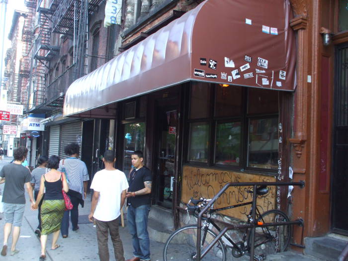 Johnson's Bar on Rivington Street east of Essex.
