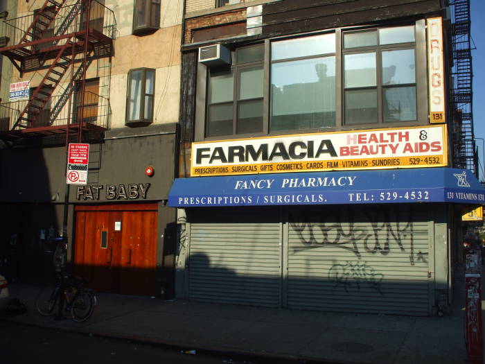 On Rivington Street approaching Essex.