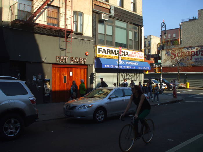 On Rivington Street approaching Essex.