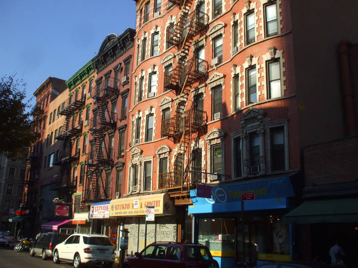 On Rivington Street, looking back before looking Ludlow.