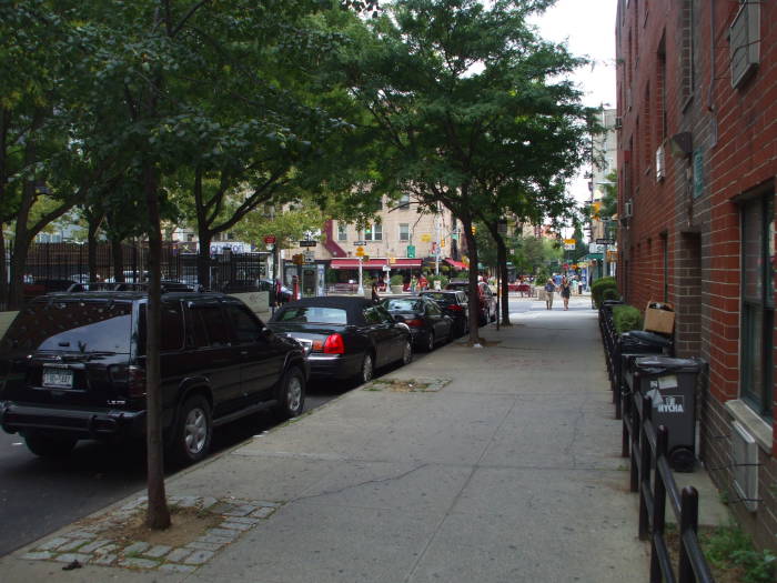 On Stanton Street between Eldridge and Allen Street.