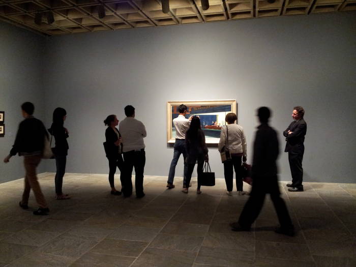 Nighthawks at the Whitney Museum in New York.