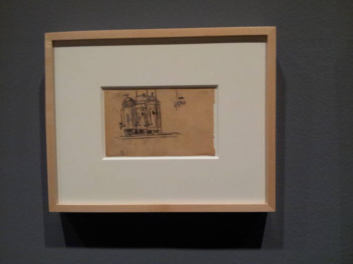 Hopper's studies for 'Nighthawks': the coffee urns.