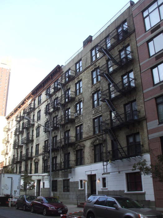 Barack Obama's apartment at 339 East 94th Street on the Upper West Side in Manhattan.