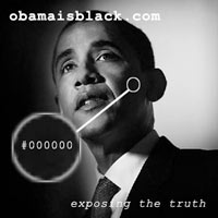 Obama Is Black! RGB = #000000!