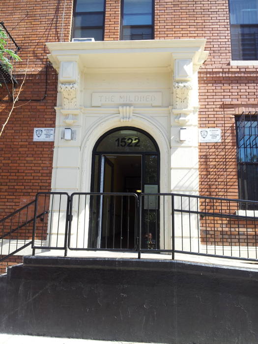 Leon Trotsky's home at 1522 Vyse Avenue in the Bronx.