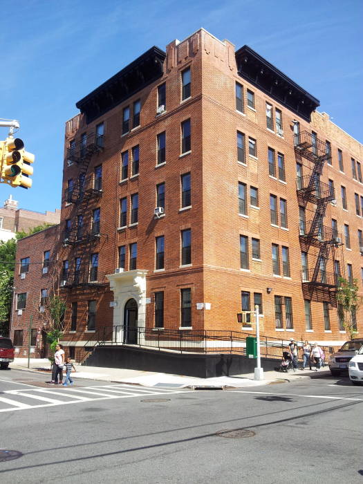 Leon Trotsky's home at 1522 Vyse Avenue in the Bronx.