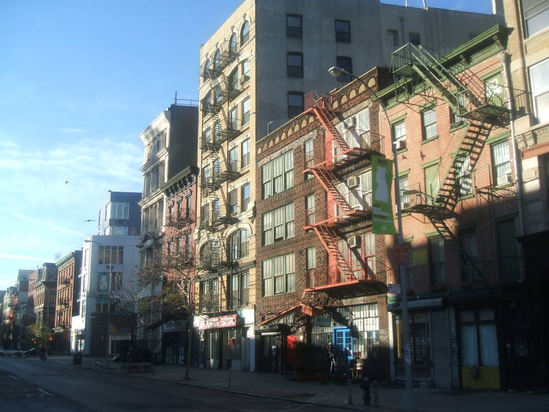 The Whitehouse SRO hotel and hostel at 340 Bowery.