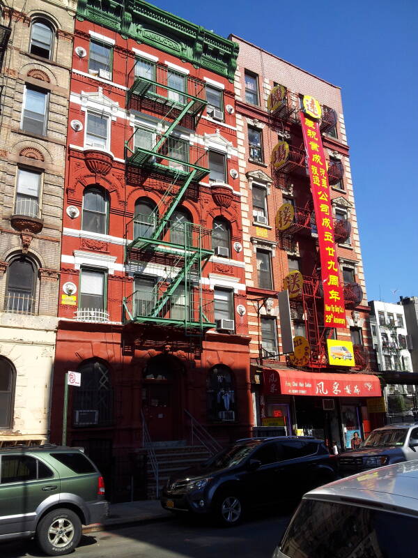 Henry Street in Chinatown and the Lower East Side.