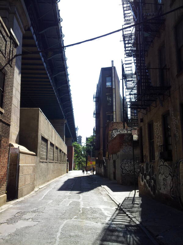 Henry Street in Chinatown and the Lower East Side.