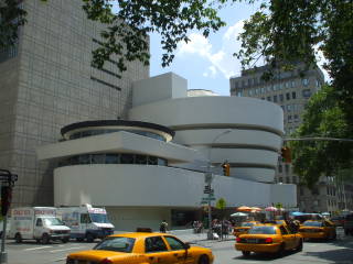 The Solomon R. Guggenheim Museum is on the Upper East Side.