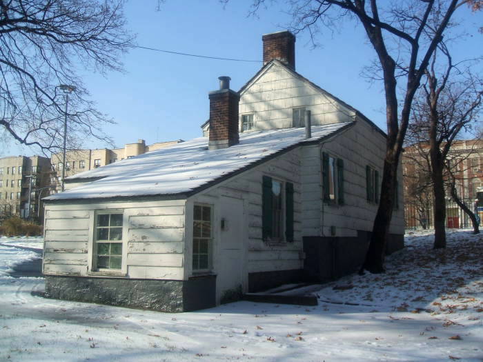 Edgar Allan Poe's home in New York.