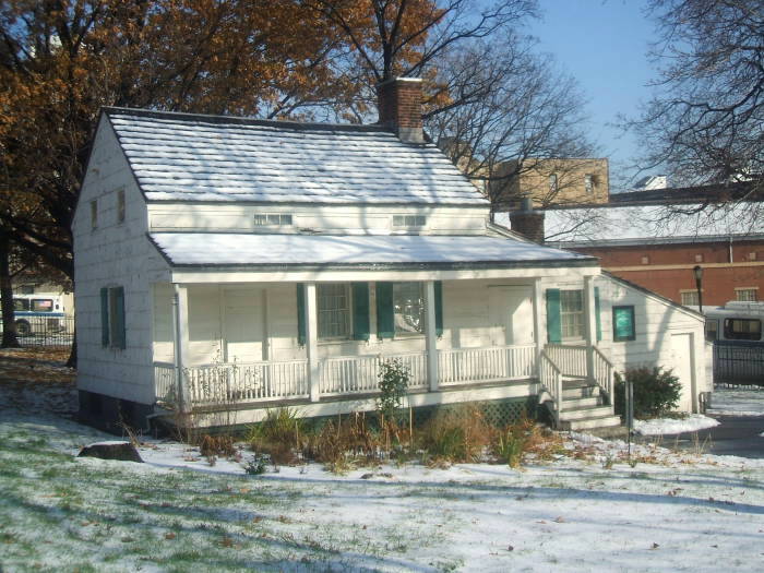 Edgar Allan Poe's home in New York.